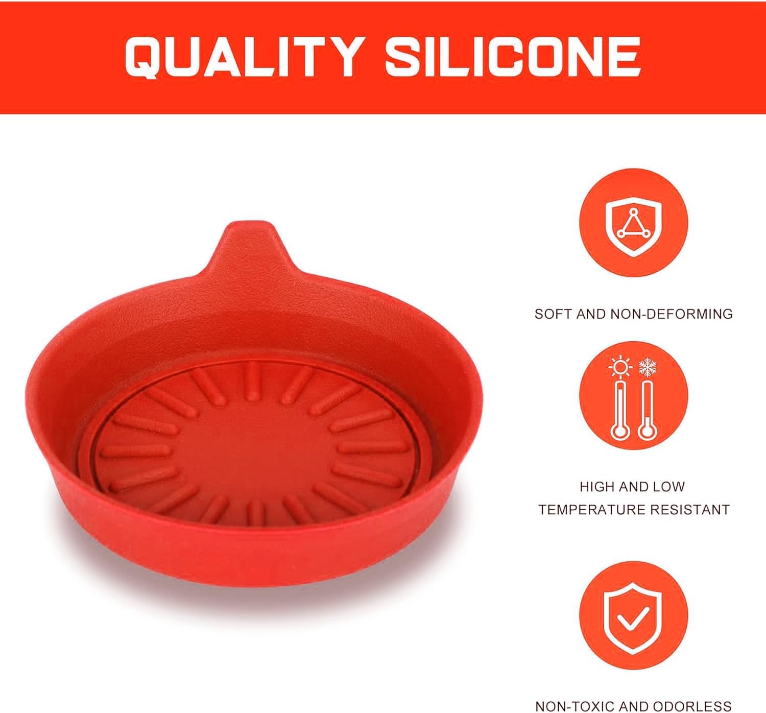 Seven Sparta Posavasos de silicona para portavasos de automóvil, posavasos universales para vehículos, juego de 4 unidades, 3-18 pulgadas de