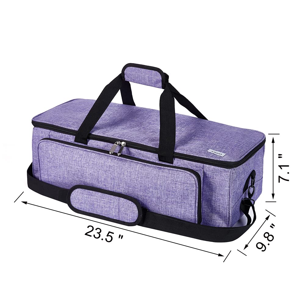 ARSH Funda de transporte para Cricut Explore Air y Maker, bolsa de mano compatible con Cricut Explore Air 2 y Silhouette Cameo 3, no incluye