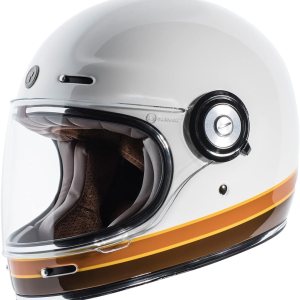 TORC – Casco de cara completa para motocicleta, de fibra de vidrio T1, aprobado por DOT y ECE, estilo retro TORC – Casco de cara completa para motocicleta, de fibra de vidrio T1, aprobado por DOT y ECE, estilo retro