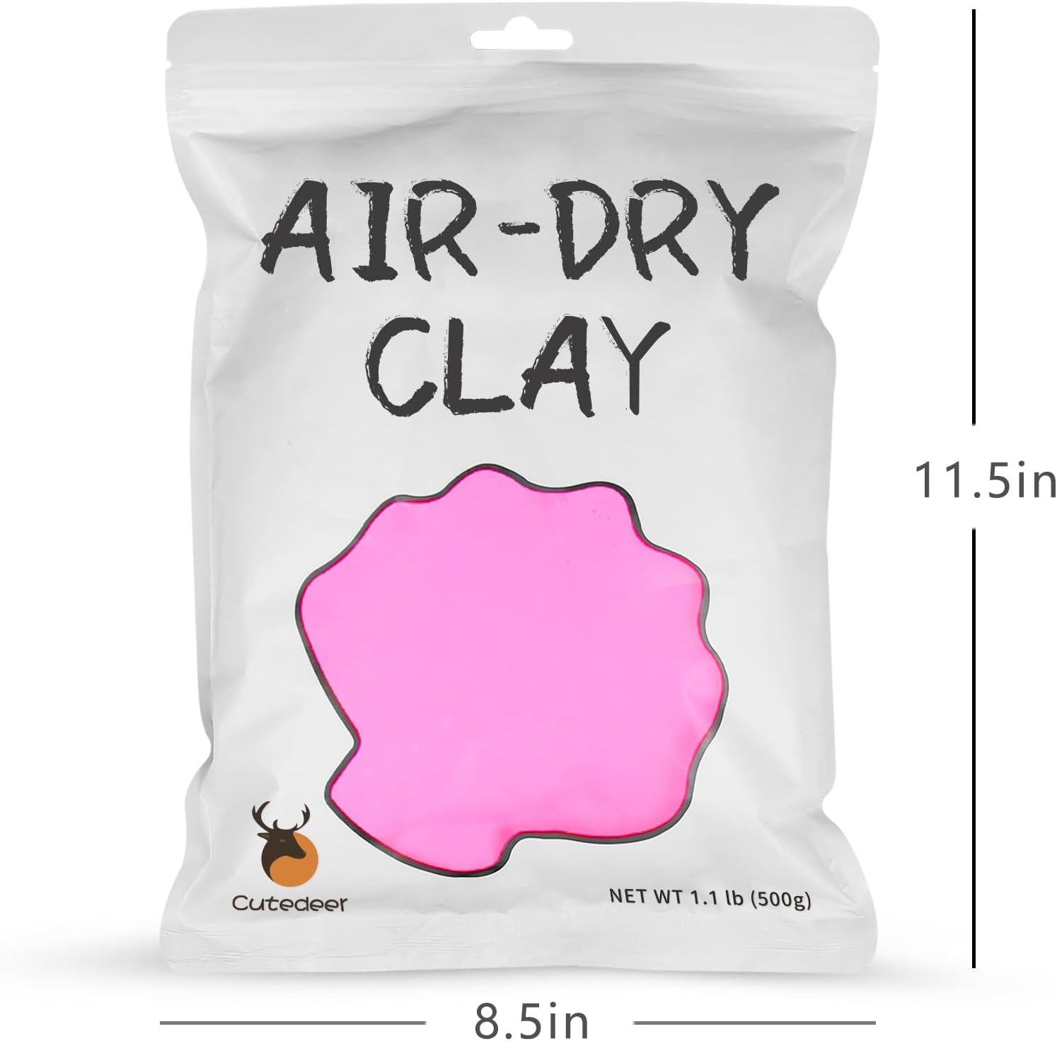 Arcilla Air Dry – Arcilla mágica para modelar espuma suave de 1.1 libras, arcilla ultra ligera, arcilla para moldear creativamente para educación