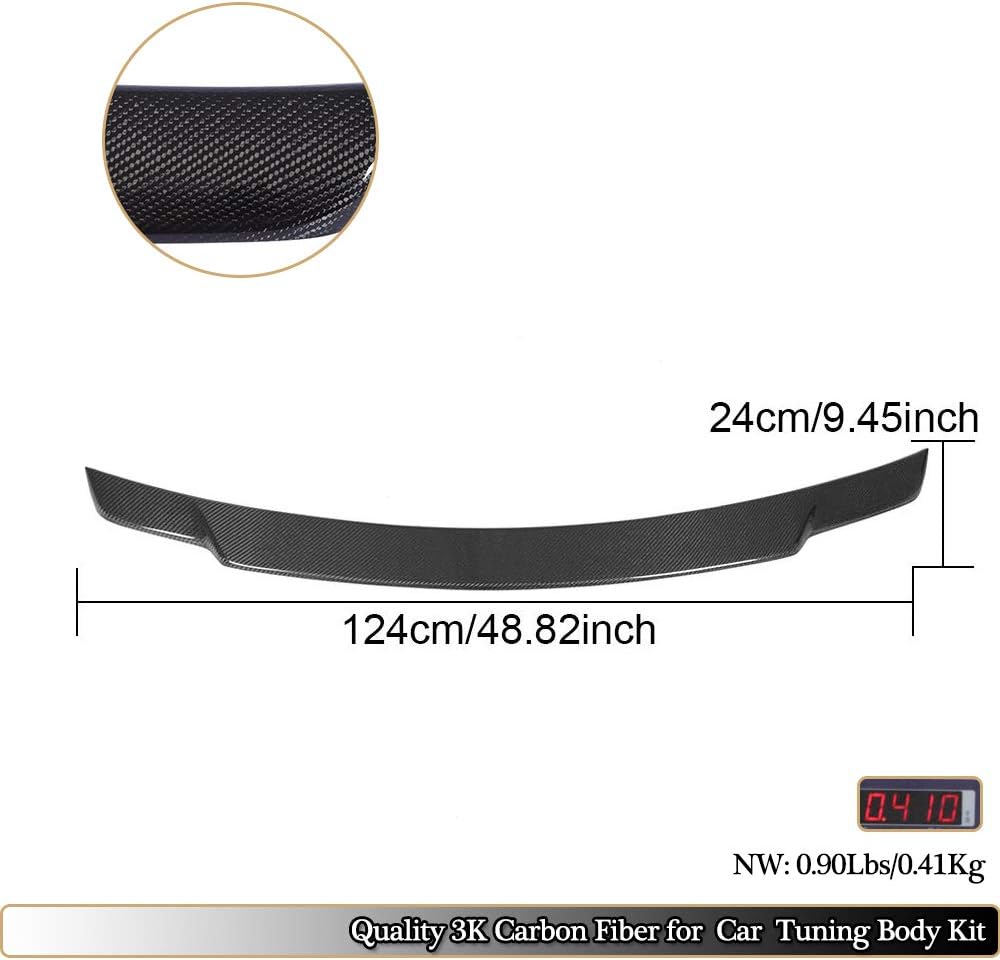 Alerón de maletero compatible con Mercedes Benz CLS Clase W218 Sedan 2012-2018 Factory Outlet CLS350 CLS400 CLS500 CLS550 CLS63 AMG Auto Fibra de