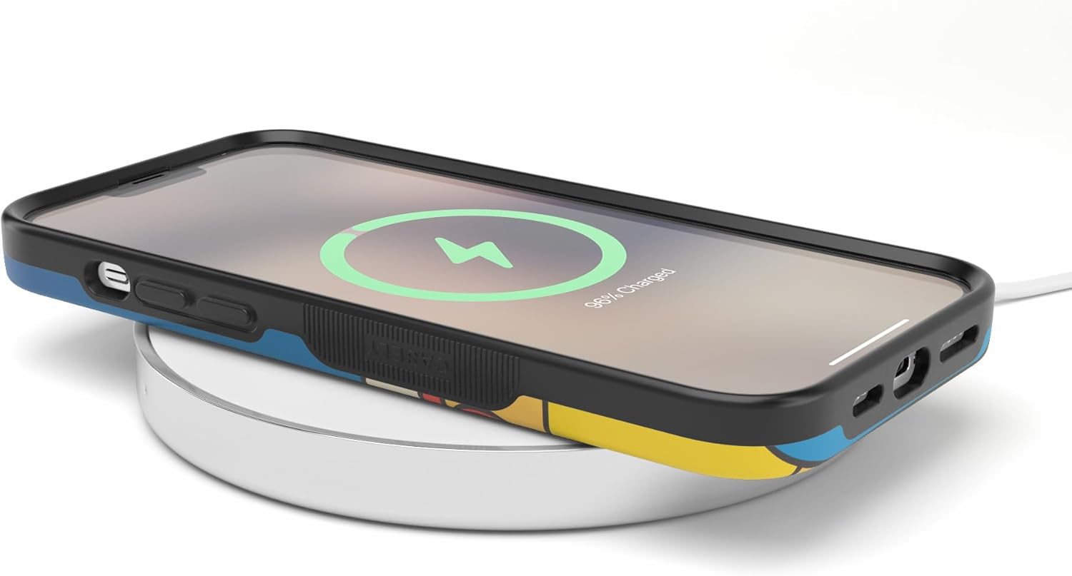 Casely Funda diseñada para iPhone 13 Pro  Beatles  Yellow Submarine  Funda atrevida compatible con MagSafe
