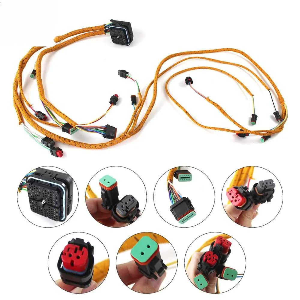 Otobaijeni Arnés de cableado del motor 263-9001 2639001 Asamblea para camión Caterpillar con piezas de repuesto del arnés de cable C15 del motor