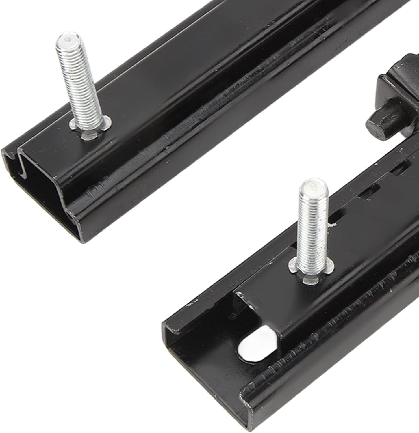 Riel deslizante de asiento, resistente al desgaste, fuerte resistencia, 2 piezas, rieles deslizantes de asiento de alta precisión, ajustables,