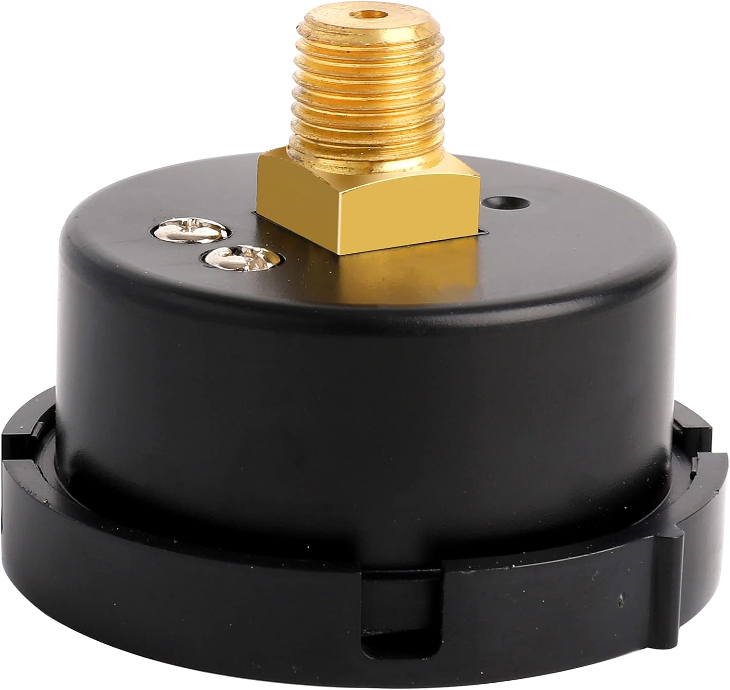 Medidor de presión de piscina de 60 psi, montaje trasero NPT de 14 pulgadas, medidor de presión de filtro de piscina de 2 pulgadas con bisel