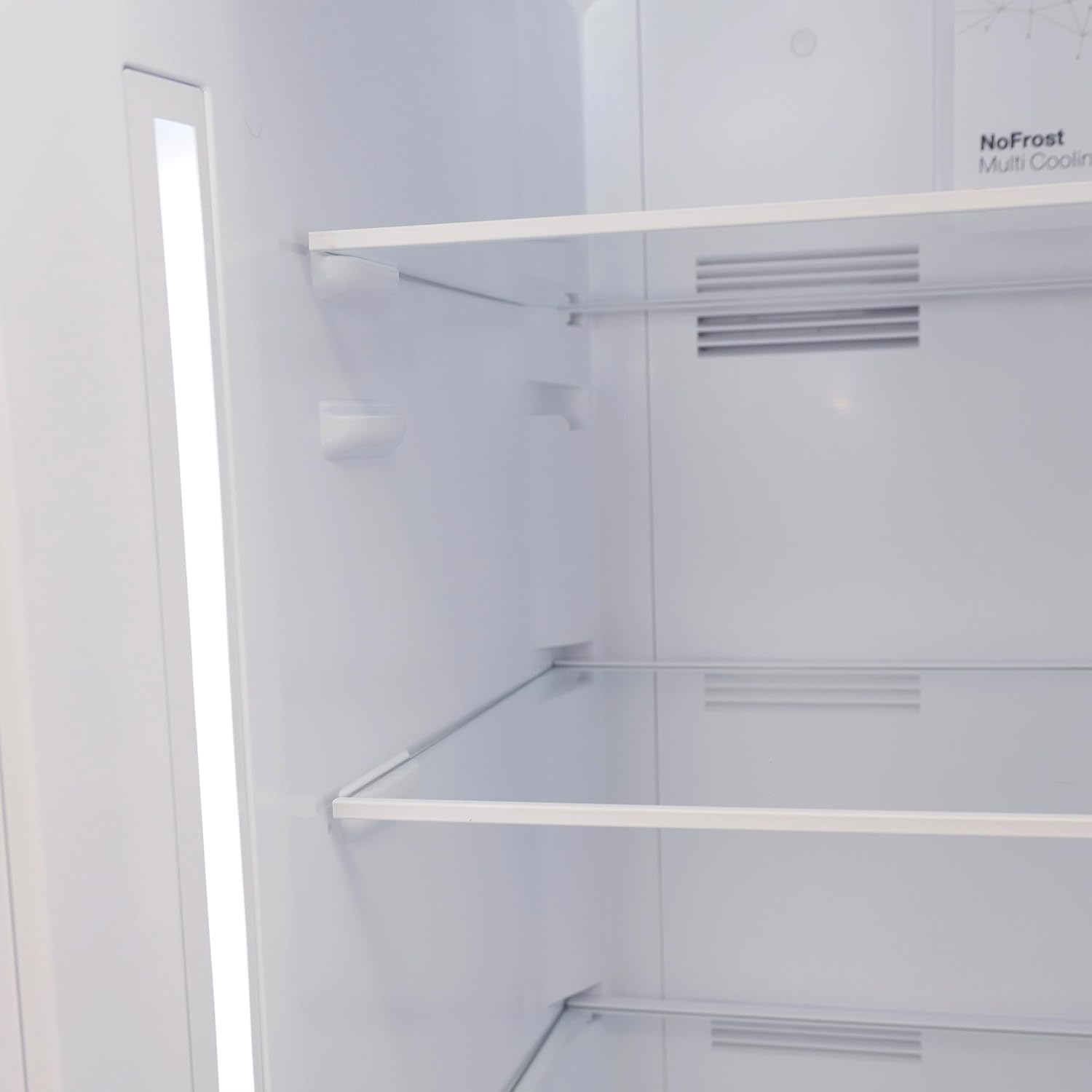 West Bend Refrigerador Frost Free de tamaño de apartamento, 14.3 pies cúbicos, metálico