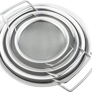 4 paquetes de colador de pintura de malla fina 60 malla de acero inoxidable filtro de pintura embudo de miel filtro de cubo de pintura, herramienta 4 paquetes de colador de pintura de malla fina 60 malla de acero inoxidable filtro de pintura embudo de miel filtro de cubo de pintura, herramienta