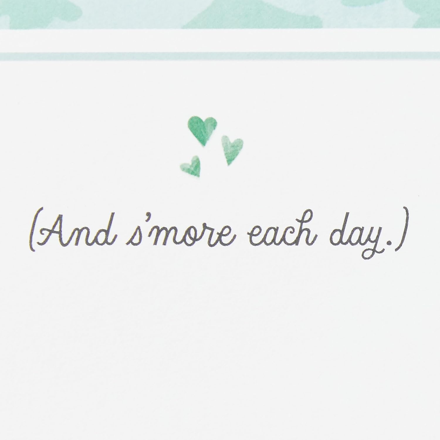Hallmark Paper Wonder – Tarjeta de aniversario musical emergente, tarjeta de amor (S’mores)