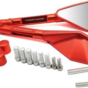 Mirror Motorcycle Rearview Mirror Moto Side Mirrors CNC Black For Yamaha FZ6R FZ8 XJ6 DIVERSION XSR 700 XSR 900 TDM 900 (Color A-Orange, Size Mirror Motorcycle Rearview Mirror Moto Side Mirrors CNC Black For Yamaha FZ6R FZ8 XJ6 DIVERSION XSR 700 XSR 900 TDM 900 (Color A-Orange, Size