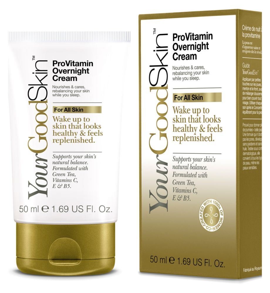 Crema ProVitamin durante la noche