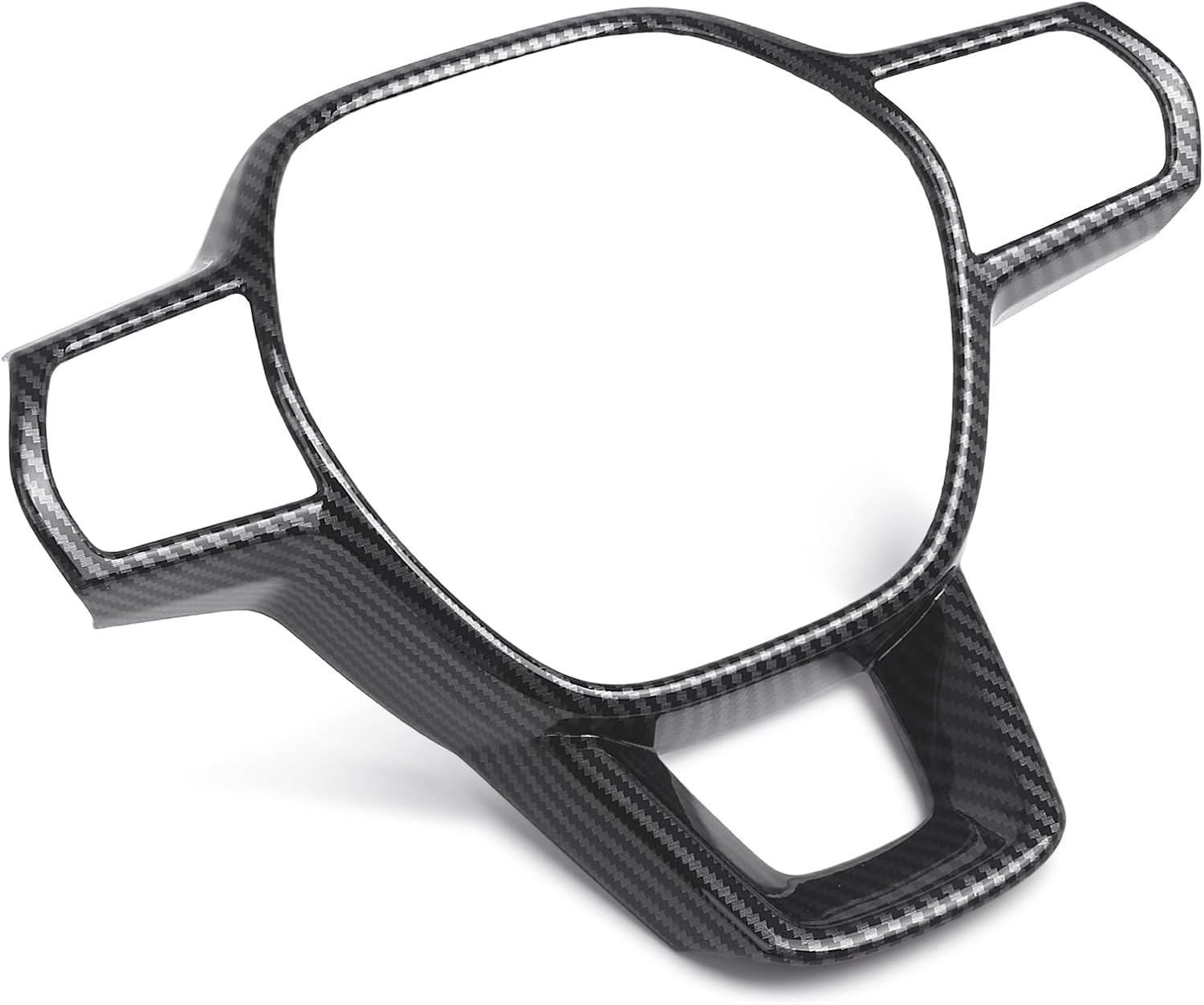 Xotic Tech – Funda de marco envolvente para dirección interior, patrón de fibra de carbono, compatible con Honda Civic 11 generación 2022 2023