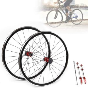 ZAWAYINE 700c Road Bicicleta Rueda 7075 Hub Delantero Trasero Rueda Aluminio Llanta CV Freno, 7891011 Velocidad Casete ZAWAYINE 700c Road Bicicleta Rueda 7075 Hub Delantero Trasero Rueda Aluminio Llanta CV Freno, 7891011 Velocidad Casete