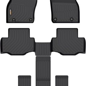 -Alfombrillas personalizadas para todo tipo de clima para Mazda CX-90 2024  cx90 PHEV (6 y 7 plazas sin consola de segunda fila, 3 filas cortables), -Alfombrillas personalizadas para todo tipo de clima para Mazda CX-90 2024  cx90 PHEV (6 y 7 plazas sin consola de segunda fila, 3 filas cortables),