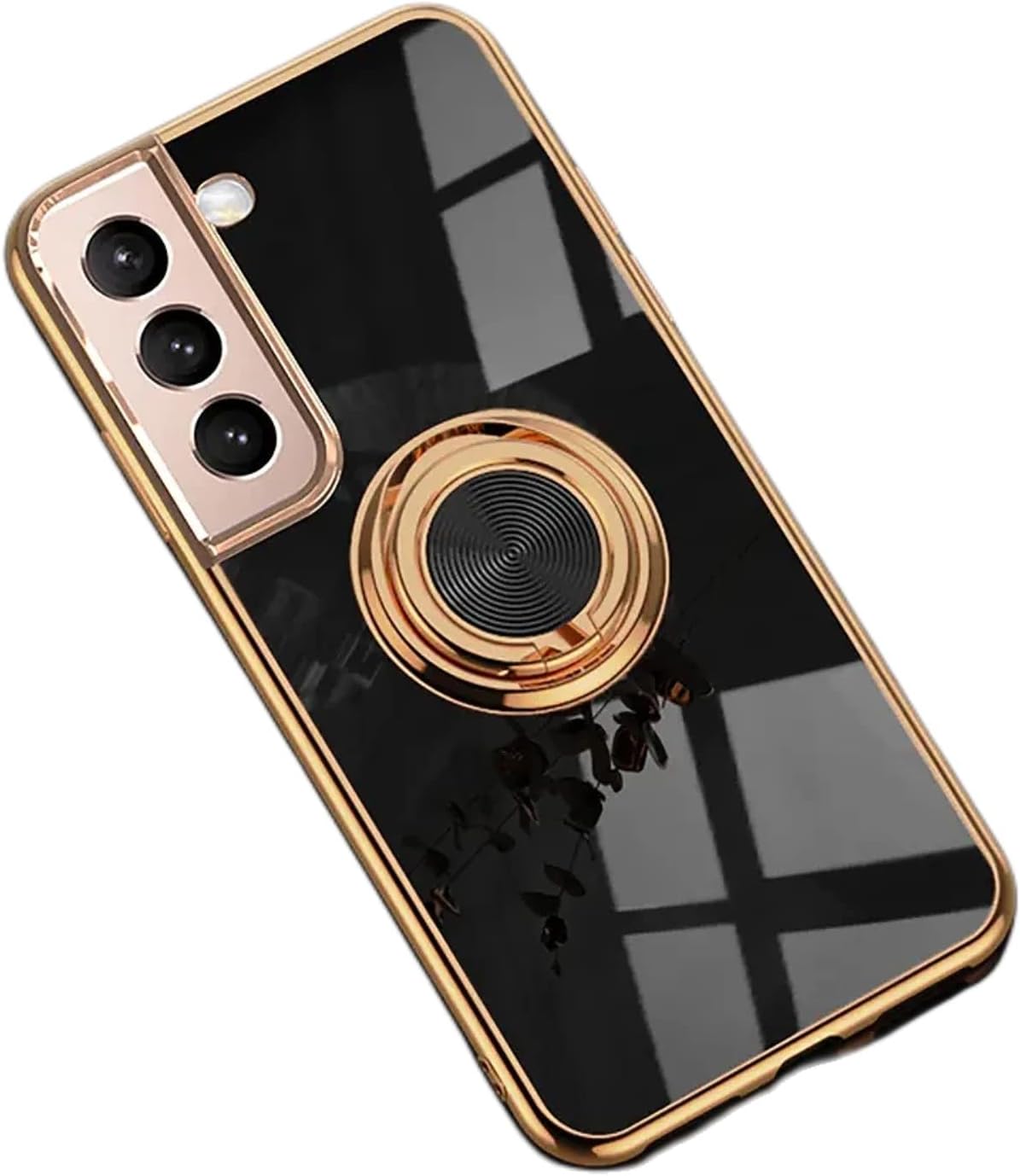 Funda ligera de lujo para teléfono con anillo trasero de color sólido para Samsung Galaxy A22 A32 A72 A82 A24 A34 A33 A52 A14 A54 A53 A13 5G 4G
