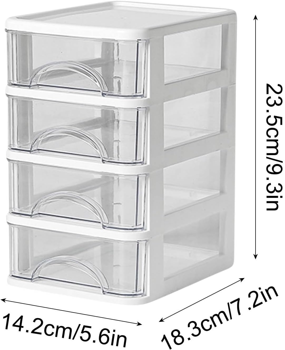 Mini organizador de escritorio, cajón de plástico, almacenamiento de suministros de oficina, cajones de almacenamiento, accesorios de escritorio de
