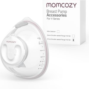 Momcozy Juego completo de vasos de colector solo para Momcozy V1V2. Accesorios de repuesto originales para extractor de leche V1V2 (máximo 7.8 Momcozy Juego completo de vasos de colector solo para Momcozy V1V2. Accesorios de repuesto originales para extractor de leche V1V2 (máximo 7.8