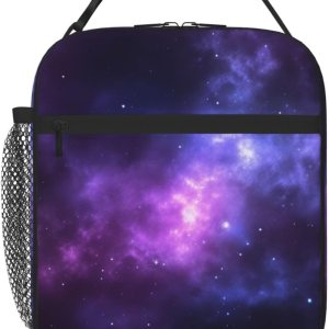 Magic Galaxy Sky – Lonchera térmica para mujeres y hombres, reutilizable, a prueba de fugas, bolsa de almuerzo refrigerante, portátil, para viajes, Magic Galaxy Sky – Lonchera térmica para mujeres y hombres, reutilizable, a prueba de fugas, bolsa de almuerzo refrigerante, portátil, para viajes,