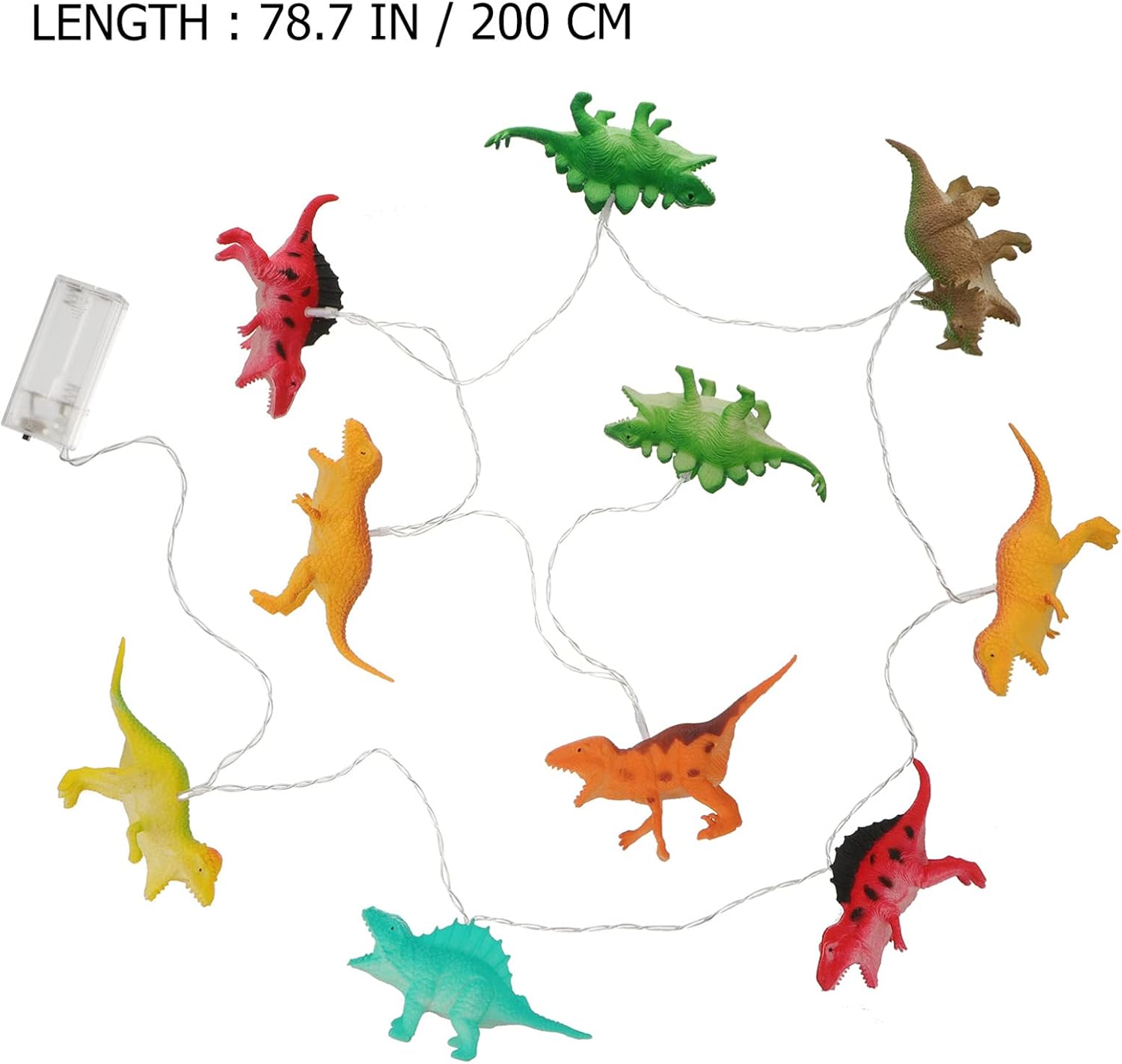 Uonlytech 1 juego de luces de dinosaurio figuras de dinosaurio realistas figuras de dinosaurio iluminadas juguete al aire libre juguete infantil