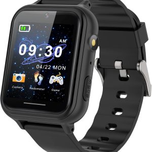 PTHTECHUS Reloj inteligente para niños  Reloj inteligente para niños y niñas con juego de música, reproductor de MP3, video HD, cámara selfie, PTHTECHUS Reloj inteligente para niños  Reloj inteligente para niños y niñas con juego de música, reproductor de MP3, video HD, cámara selfie,