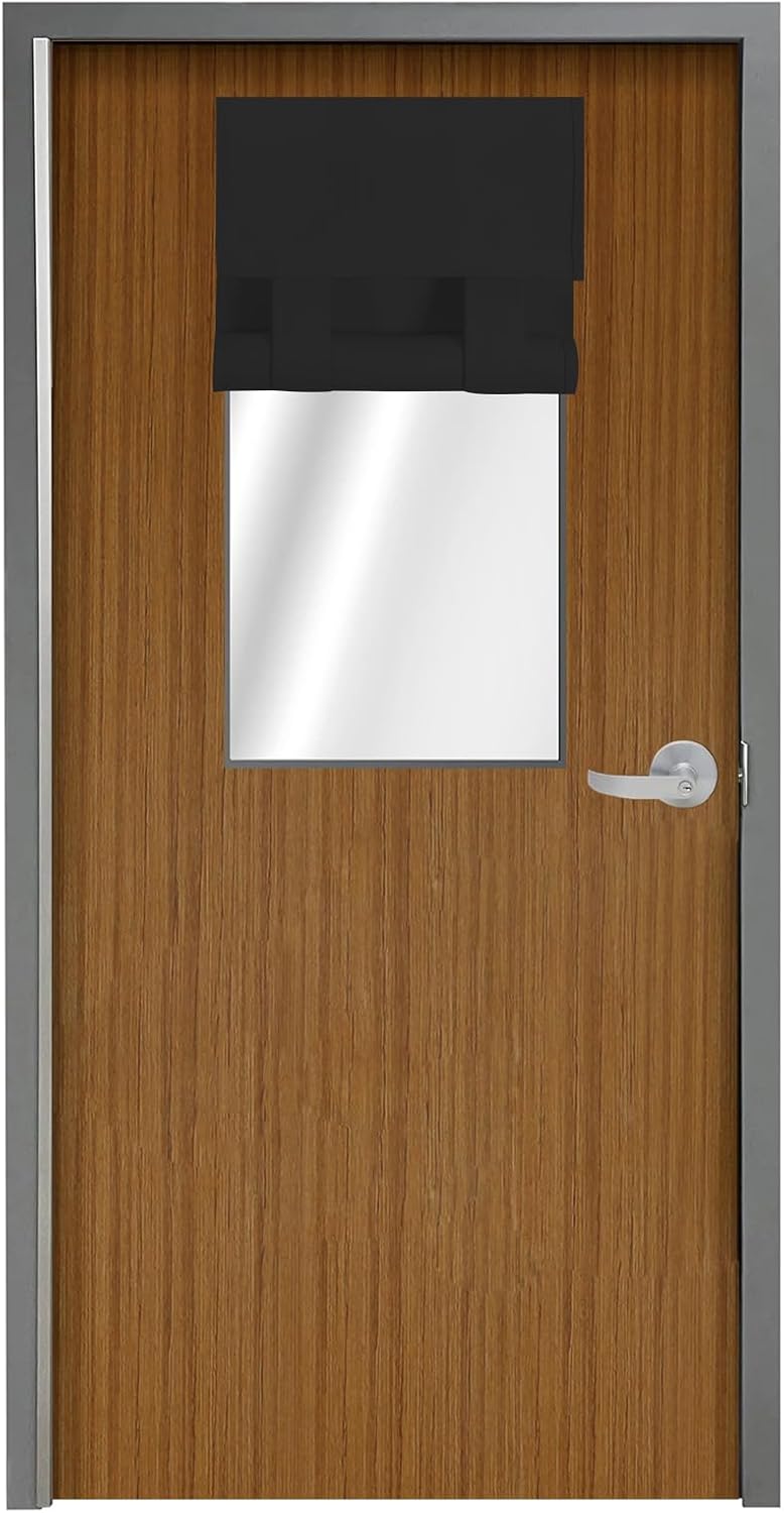 WdFour Cortinas de puerta lateral para ventana de puerta, oscurecimiento de habitación, cubierta de ventana de puerta de color sólido para puerta de