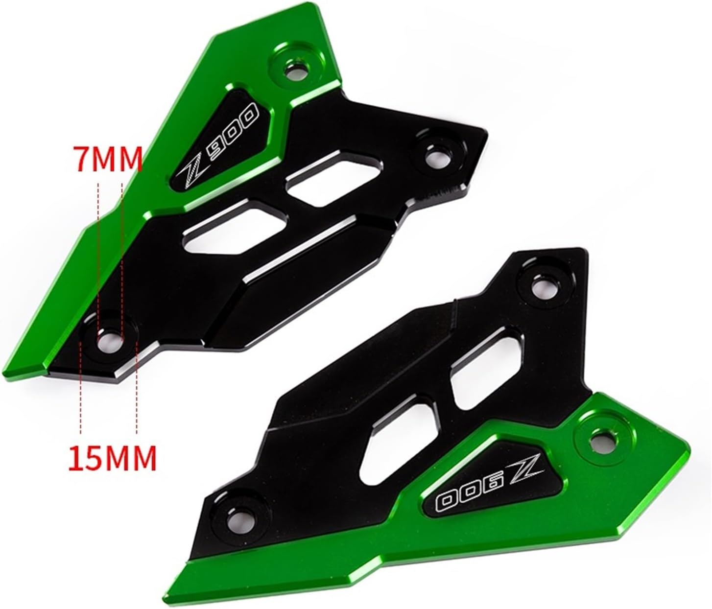 Accesorios Z900 compatibles con Z900 Z 900 2017-2021 2023 Protector de pedal trasero protector de pedal trasero placa de talón accesorios