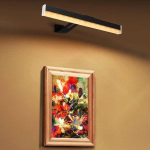 Meagoo Luz de imagen, lámpara de marco de fotos recargable de 4000 mAh con ajuste de luz ajustable remoto de 300 lúmenes, barra de luz LED brillante Meagoo Luz de imagen, lámpara de marco de fotos recargable de 4000 mAh con ajuste de luz ajustable remoto de 300 lúmenes, barra de luz LED brillante