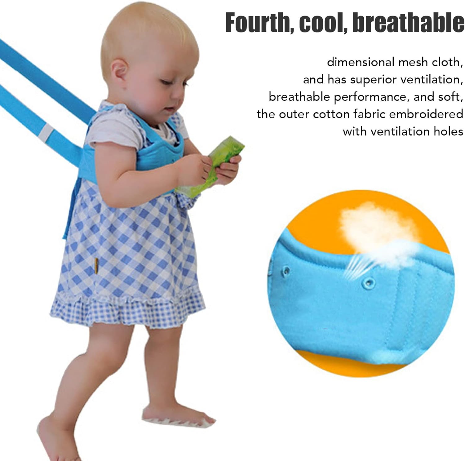 Arnés para caminar para niños pequeños, arnés de asistente para bebés, correas para niños pequeños, ajustable, transpirable, ayudante de aprendizaje