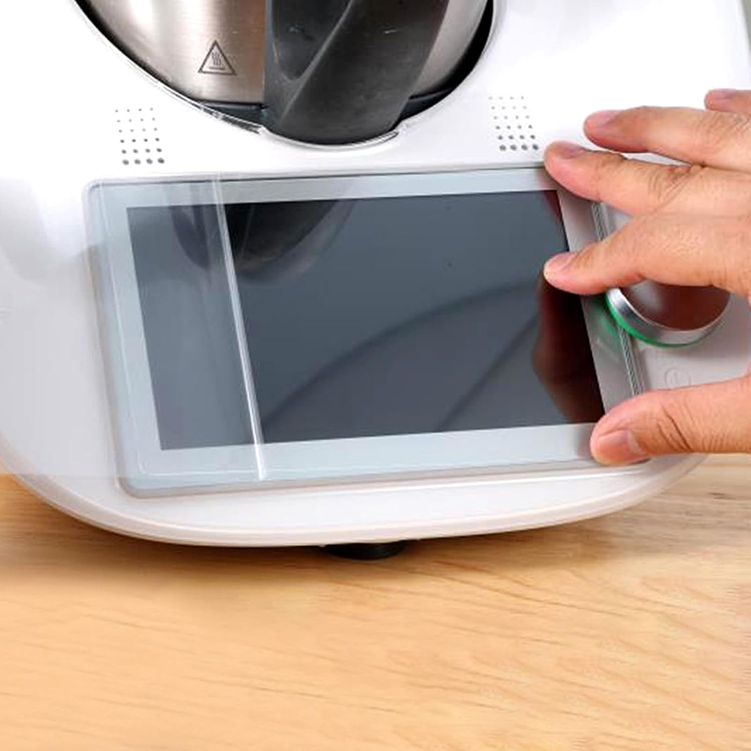Protector de pantalla adecuado para Thermomix TM6, película protectora de pantalla de repuesto antiarañazos para Thermomix, película protectora de