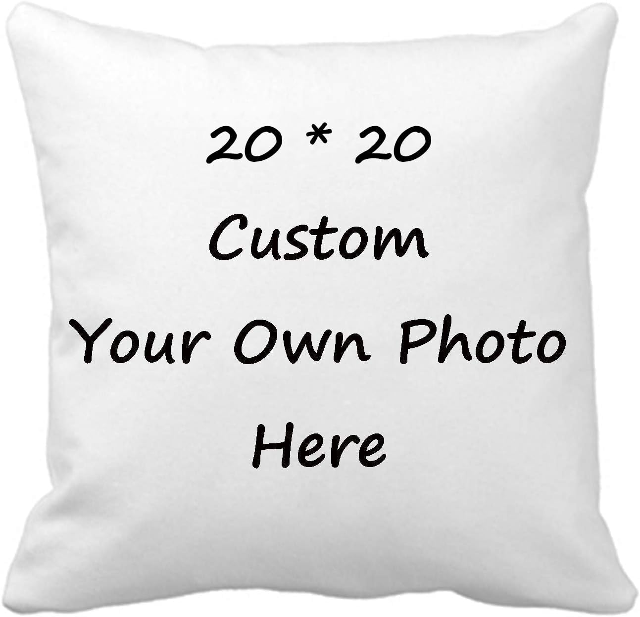 Funda de almohada personalizada, diseño de fotos o texto, funda de almohada personalizada para fotos de mascotas, imagen de amor y recuerdo de boda,
