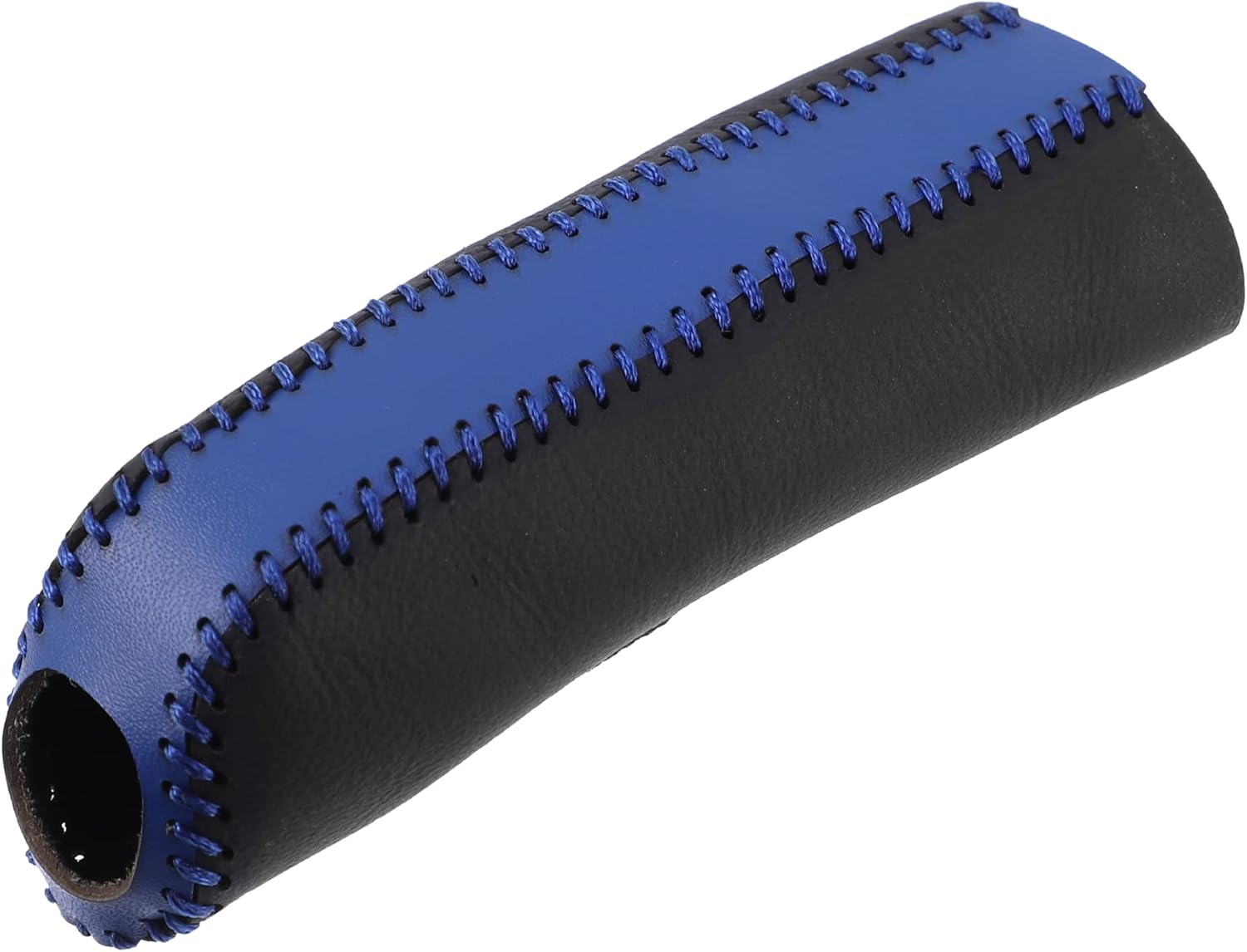 X AUTOHAUX Funda de freno de mano para manija de coche, protector de cubierta de freno de mano, accesorios interiores, decoración de piel sintética