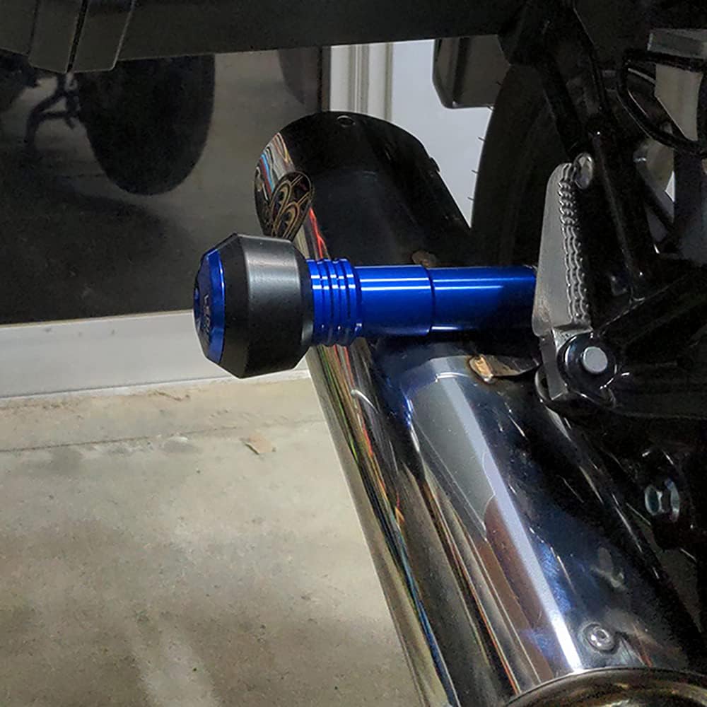 Marco deslizante de escape de motocicleta Protector de choque deslizante compatible con Suzuki Gixxer 250SF250150 GSX250R DL250 GW250 V-Strom250
