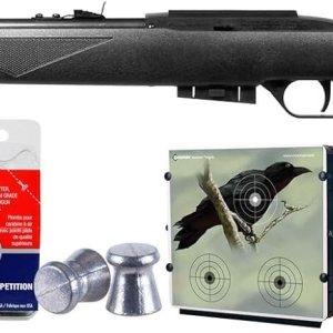 Crosman Rifle de aire 1077 (rifle + pellets, CO2, aceite de pistola de pellets y combo de objetivo) Crosman Rifle de aire 1077 (rifle + pellets, CO2, aceite de pistola de pellets y combo de objetivo)