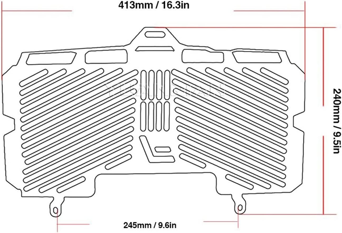HRTLSS for BM-&W F650GS F700GS F800GS F800R F800S Motorcycle Radiator Grille Guard Protector Cover F 650 700 800 GS F800 R S F650 F700 GS Motorcycle