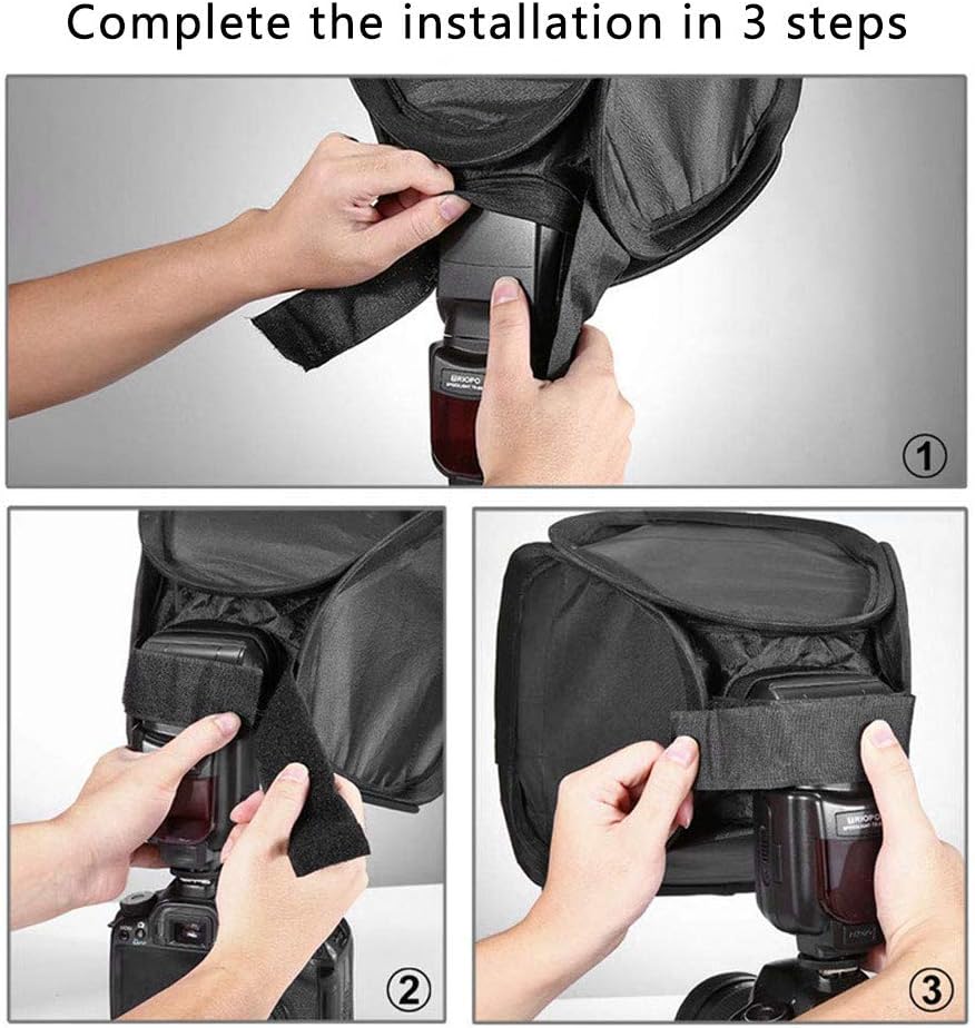 Softbox portátil, softbox flash para flash superior de máquina