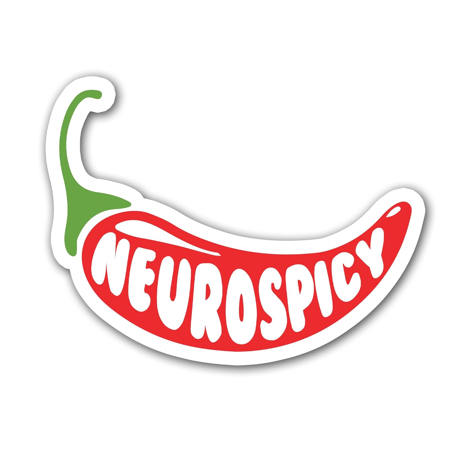 Neurospicy Stickers, Vinyl Mental Health Decal For Laptops Water Bottles Phone Car Mug, Water Assistant Neurodivergent Stickers, ADHD Gifts For Boys