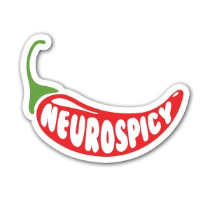 Neurospicy Stickers, Vinyl Mental Health Decal For Laptops Water Bottles Phone Car Mug, Water Assistant Neurodivergent Stickers, ADHD Gifts For Boys Neurospicy Stickers, Vinyl Mental Health Decal For Laptops Water Bottles Phone Car Mug, Water Assistant Neurodivergent Stickers, ADHD Gifts For Boys