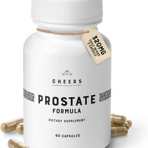 Cheers Complejo de próstata, fórmula, 60 cápsulas veganas para apoyo de la próstata y tracto urinario saludable, enriquecido con extractos de Cheers Complejo de próstata, fórmula, 60 cápsulas veganas para apoyo de la próstata y tracto urinario saludable, enriquecido con extractos de