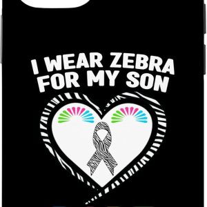 Camiseta para iPhone 13 Día de las Enfermedades Raras 2024 – Funda I Wear Zebra for My Son Camiseta para iPhone 13 Día de las Enfermedades Raras 2024 – Funda I Wear Zebra for My Son