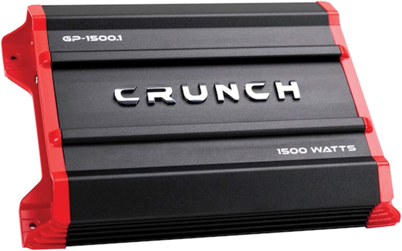 Crunch Ground Pounder GP-1500.1 Amplificador monobloque de 1500 vatios