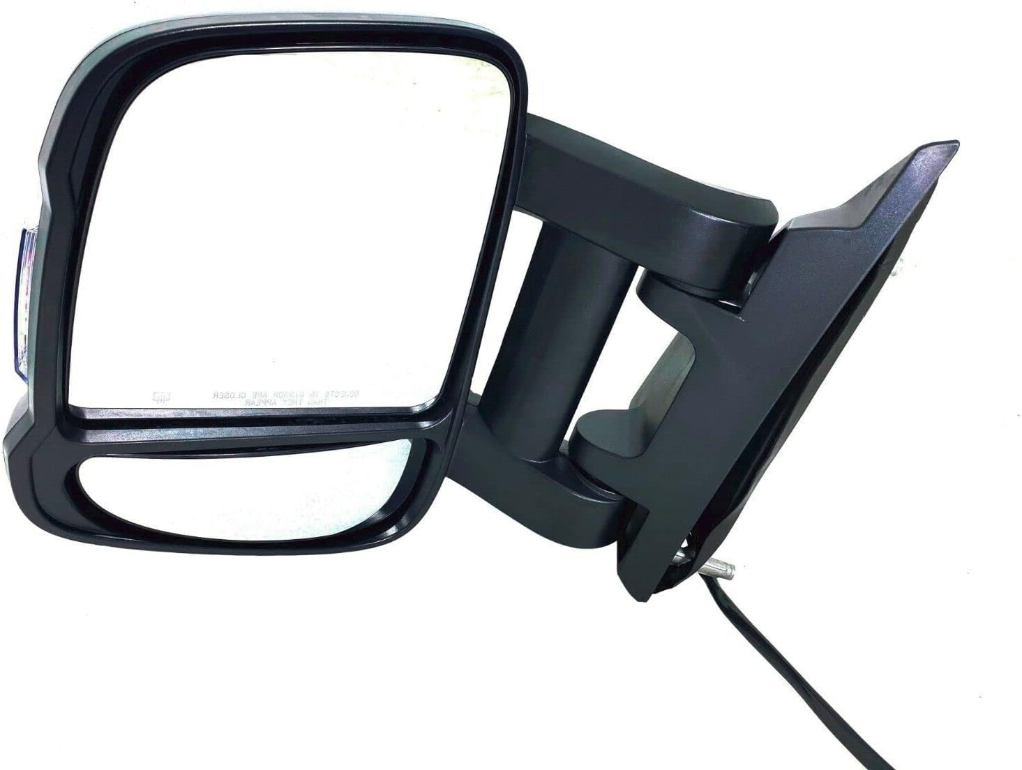 2017 2018 2019 2020 2021 2022 compatible con Ram Promaster conductor izquierdo puerta delantera lateral espejo retrovisor brazo largo señal calentada