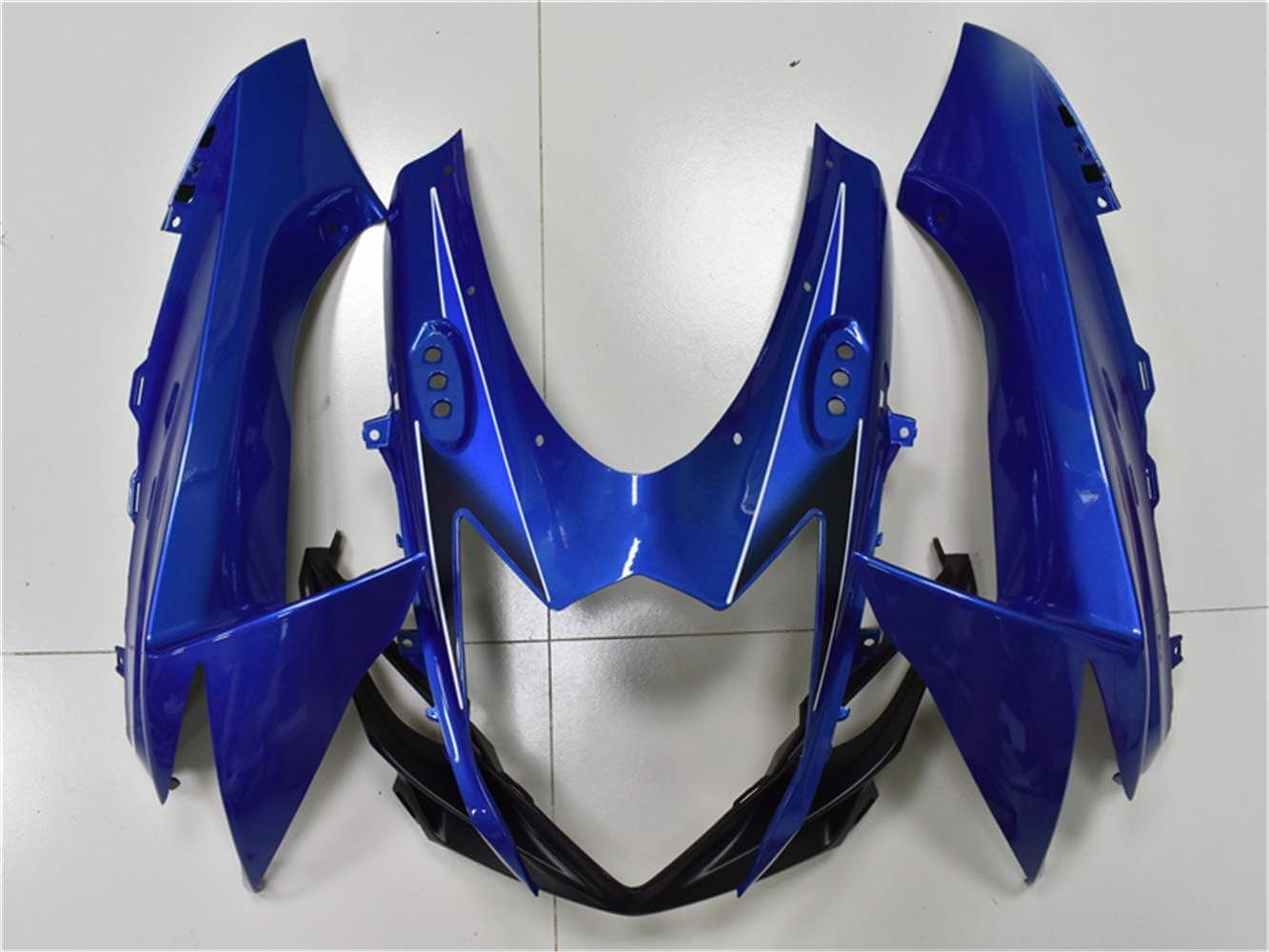 Fairing Lake Blue Fit para GSXR 600 750 2011-2024 Molde de inyección ABS Plásticos Aftermarket Kit de carrocería 2012 2013 2014 2015 2016 2017 2018