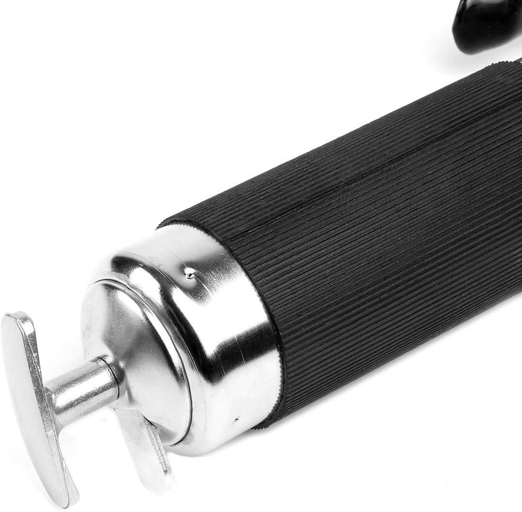 DNA Motoring TOOLS-00102 Pistola de engrase manual  17 pulgadas, manguera de grasa de mano con mango de pistola de manguera flexible, accesorios de