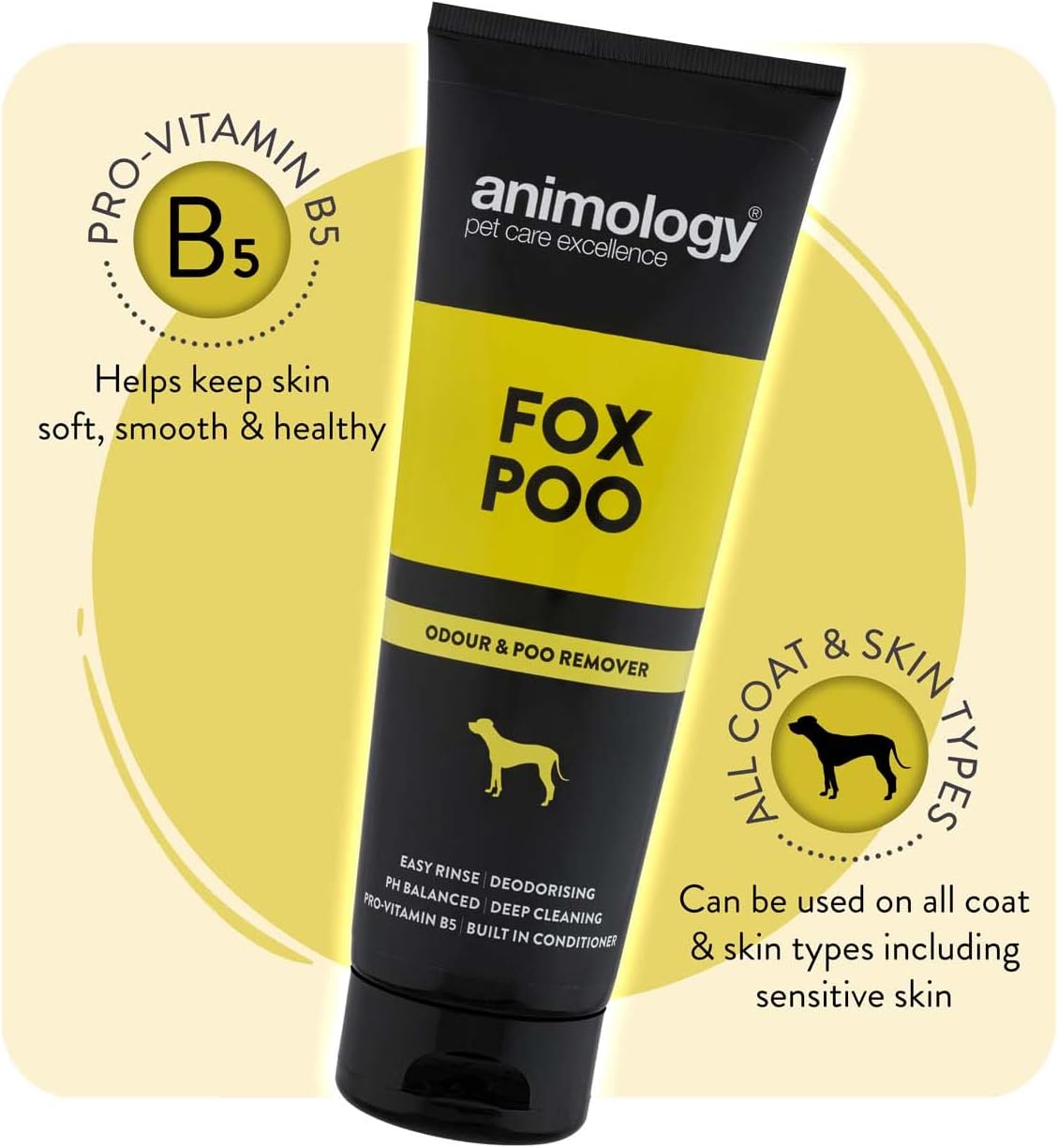 Animology Champú Dog Fox Poo 8.5 fl oz