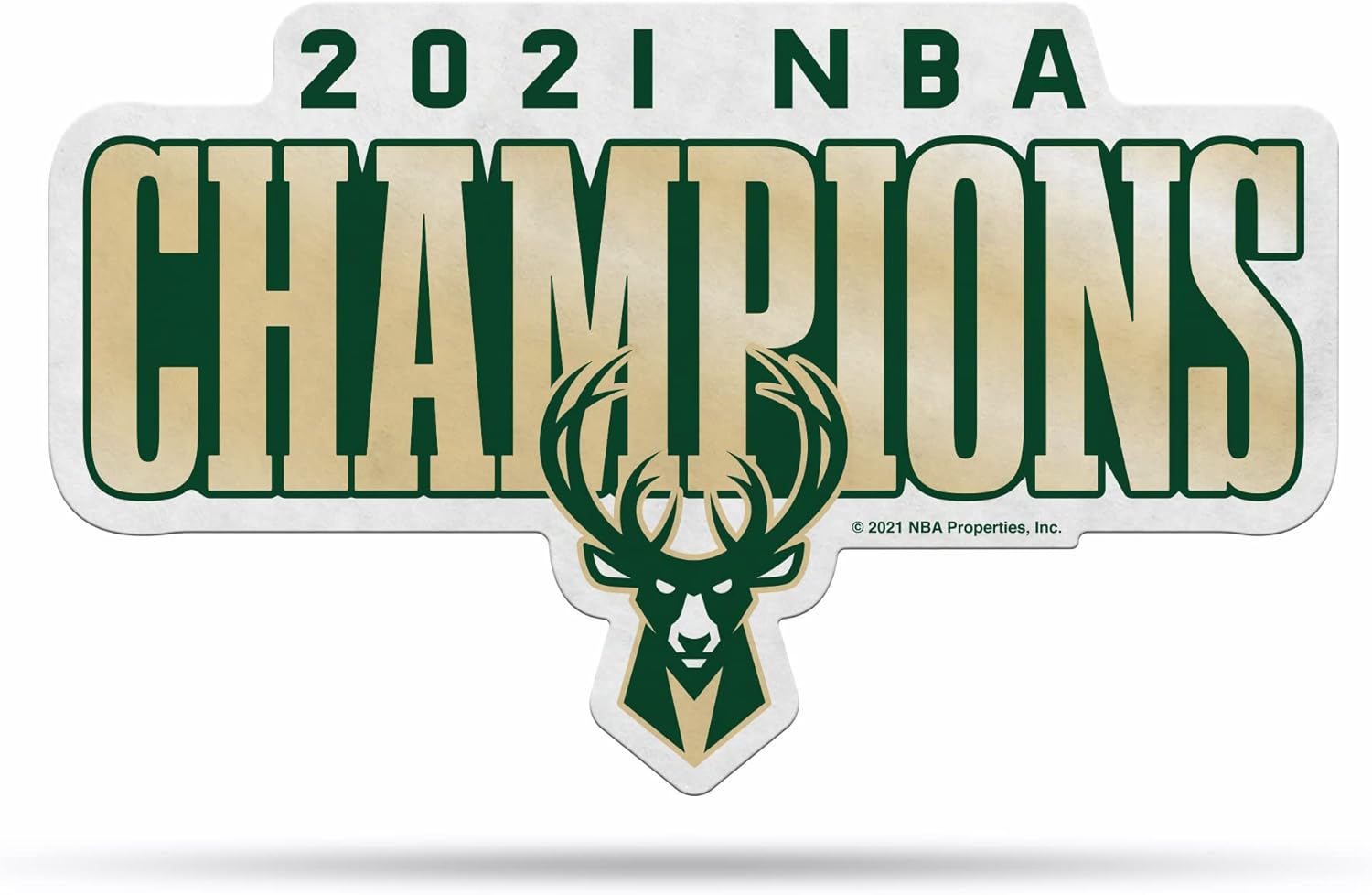 Rico Industries NBA Basketball Denver Nuggets 2023 NBA Champions – Banderín de corte en forma  Decoración del hogar y sala de estar, fieltro suave