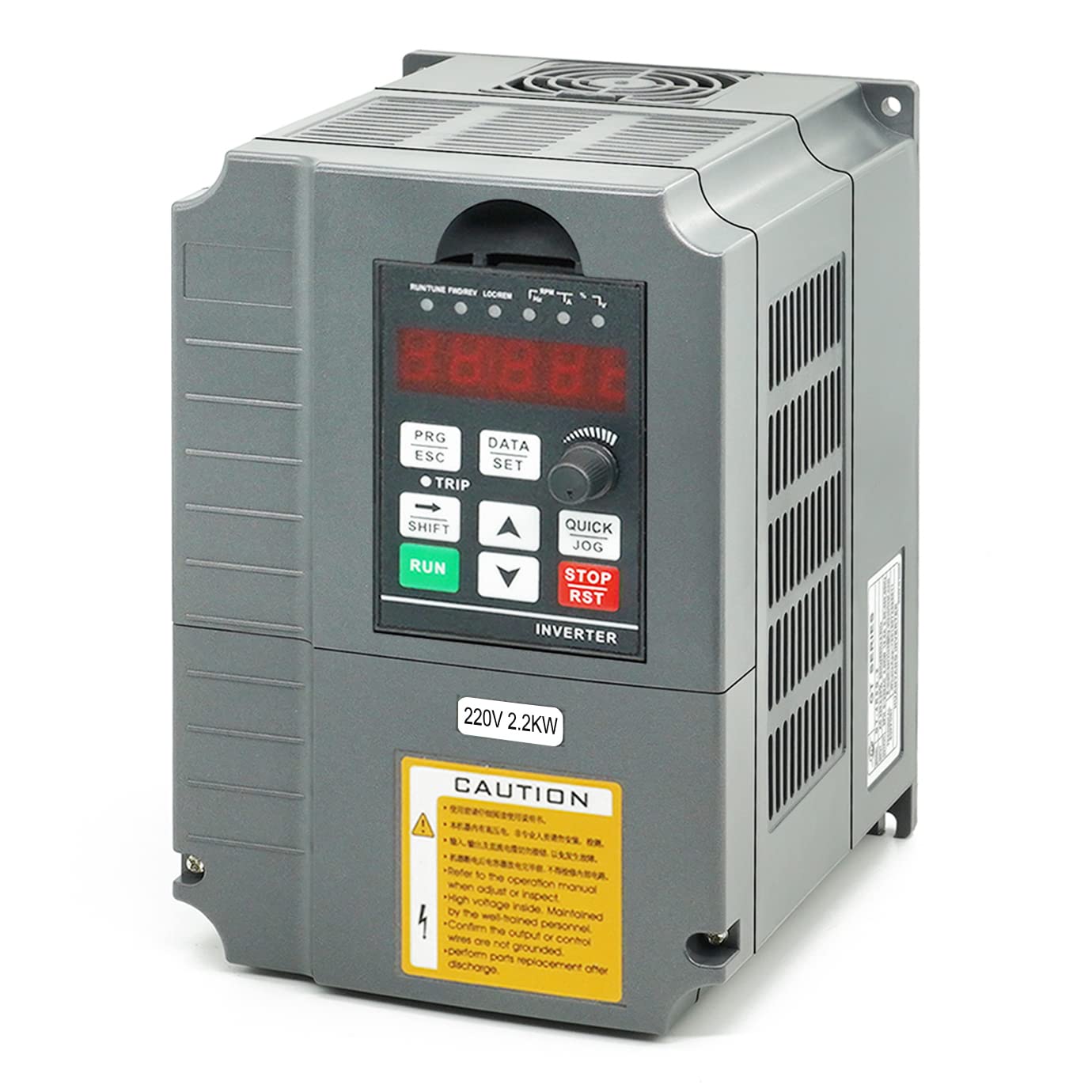 Control vectorial CNC VFD controlador de frecuencia variable controlador inversor convertidor 220V 2.2KW 3HP para control de velocidad del motor