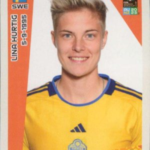 2023 Panini FIFA Women’s World Cup Stickers #459 Lina Hurtig Sweden Mini Sticker Soccer Futbol Trading Card 2023 Panini FIFA Women’s World Cup Stickers #459 Lina Hurtig Sweden Mini Sticker Soccer Futbol Trading Card