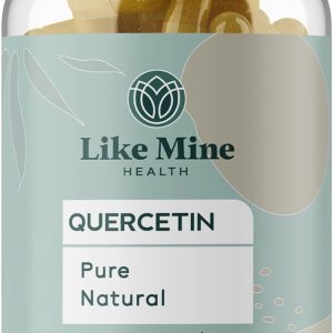 Like Mine Quercetina (100 cápsulas), pura y natural, un solo ingrediente, suplemento dietético para mujeres Like Mine Quercetina (100 cápsulas), pura y natural, un solo ingrediente, suplemento dietético para mujeres