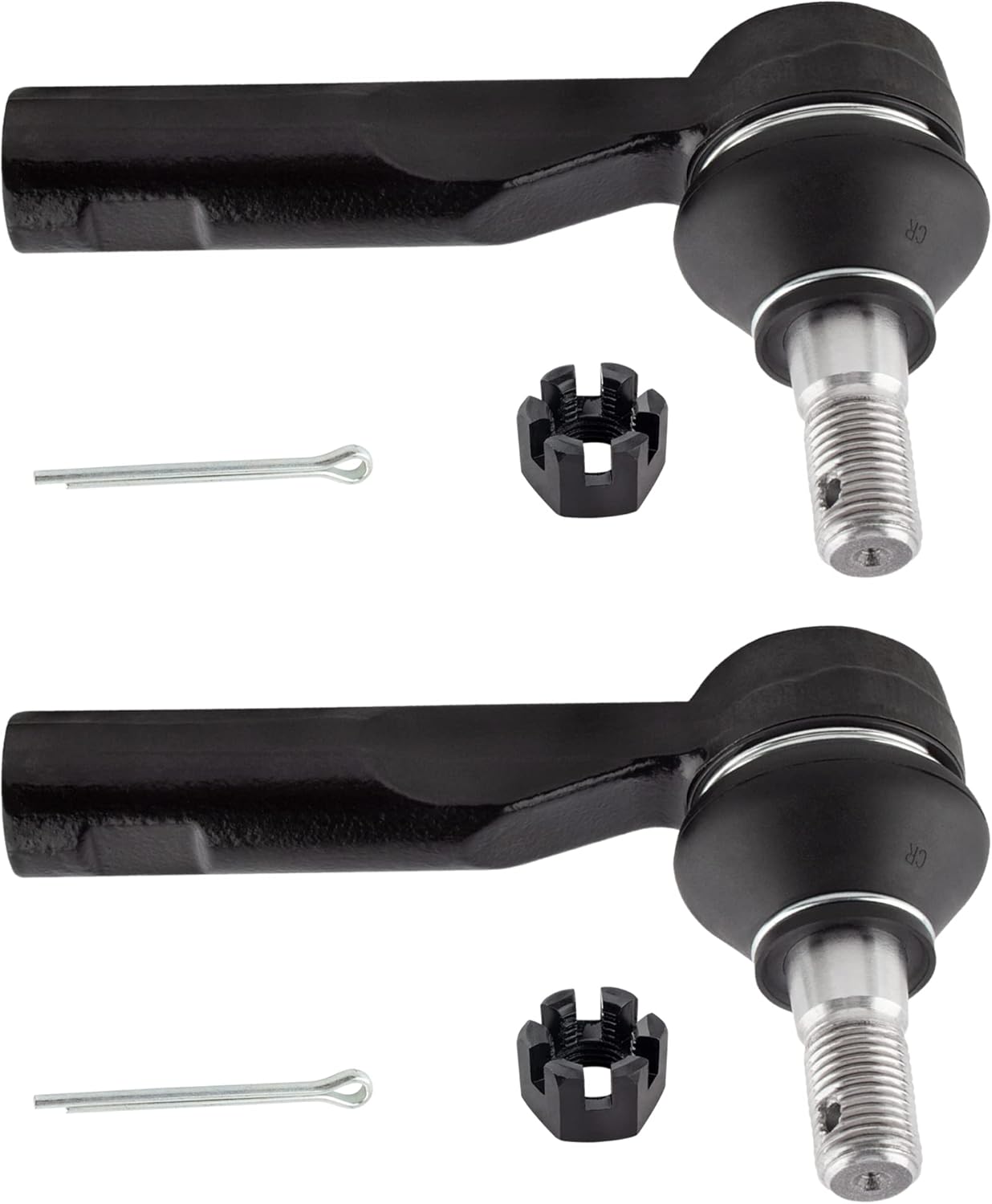 BOXI Juego de 2 barras de acoplamiento exteriores delanteras para Chevrolet Chevy Colorado 2006 2007 2008 2009 2010 2011 2012  para GMC Canyon