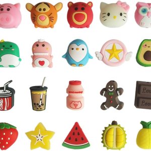20 protectores de cable USB para iPhoneiPad, protectores de cable de plástico para lindas bebidas, frutas, dinosaurios, animales, protector de cable 20 protectores de cable USB para iPhoneiPad, protectores de cable de plástico para lindas bebidas, frutas, dinosaurios, animales, protector de cable