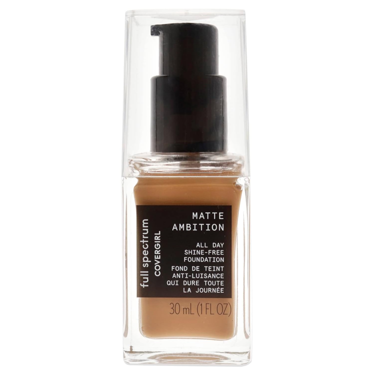 COVERGIRL Matte Ambition, base para todo el día, Tan Cool 2, 1.01 onzas